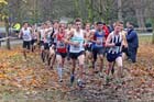 From left to right: 590 Benjamin Priddle, 605 Jac Hopkins, 588 Jamaine Coleman and 567 Jonathan Glen under-17s  2012 McCain Liverpool Cross Challenge.